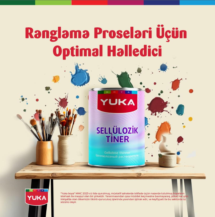 Alkid qətran əsaslı YUKA Mat Boya